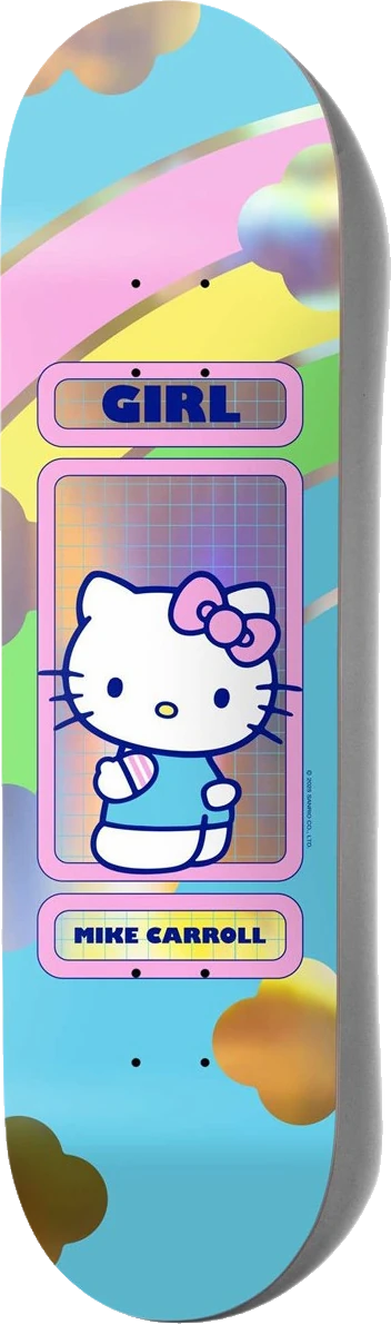 Girl Girl x Carroll Hello Kitty & Friends Rainbow Blind Bag Deck 8.5" tablas de monopatín detail 1 | Rainbow Blind Bag
