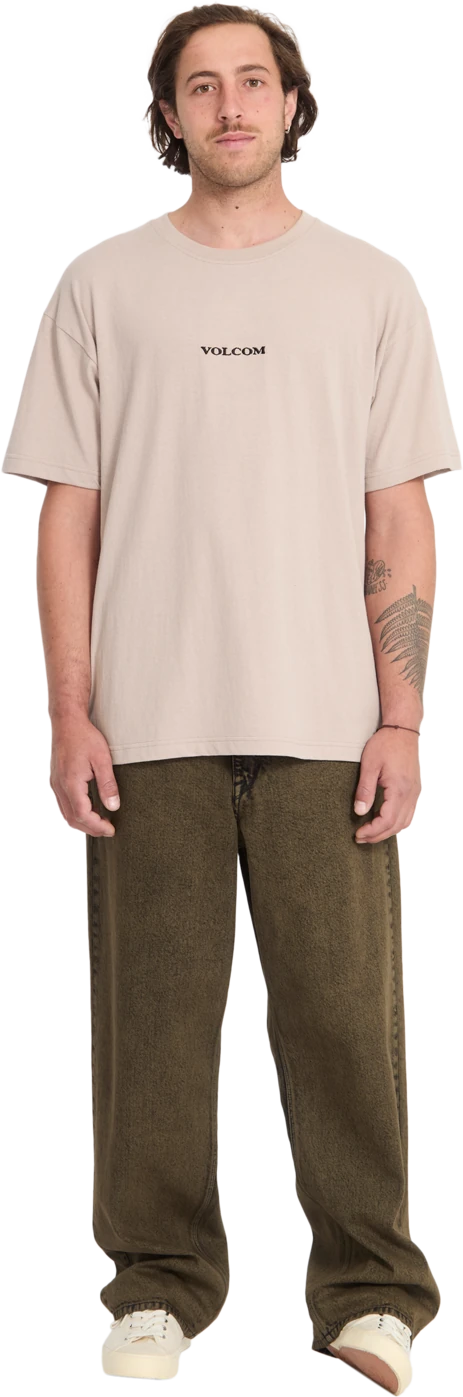 Volcom VOLCOM STONE LSE SST camiseta manga corta hombre detail 4 | Bark Brown