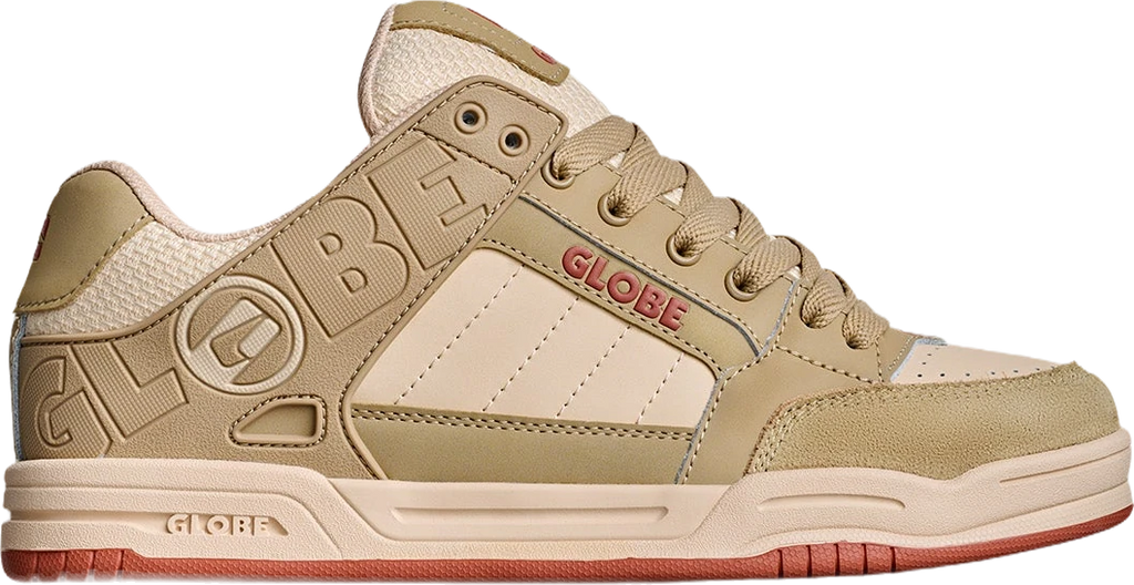 Globe Tilt calzado hombre detail 1 | Sand/Red