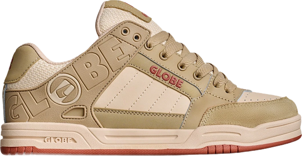 Globe Tilt calzado hombre detail 1 | Sand/Red