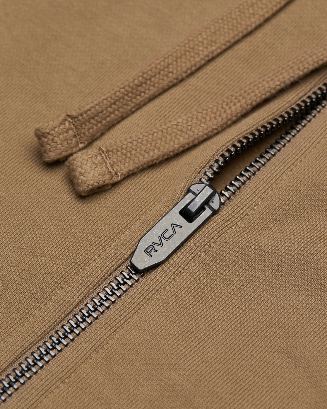 Rvca Cobra Emire Sudadera con capucha y cremallera sudadera hombre detail 7 | Marrón