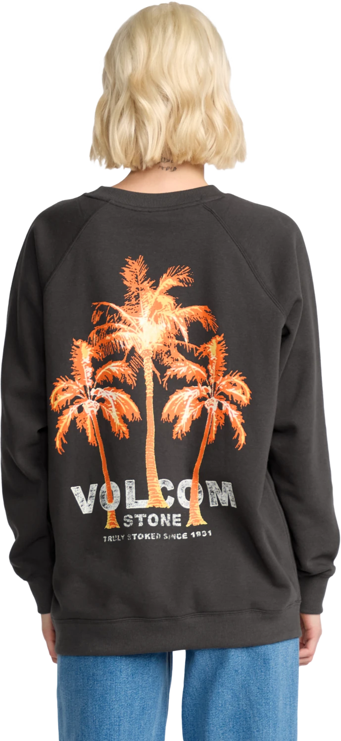 Volcom Stone Magic sudadera mujer detail 1 | Vintage Black