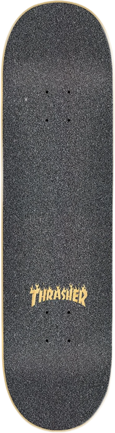 Mob Griptape Mob Grip x Thrasher Laser Cut Flame Logo lija | Black