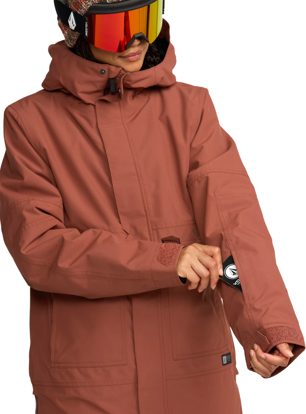 Volcom QC CRUISER INS PARKA chaquetas y abrigos mujer detail 7 | Henna