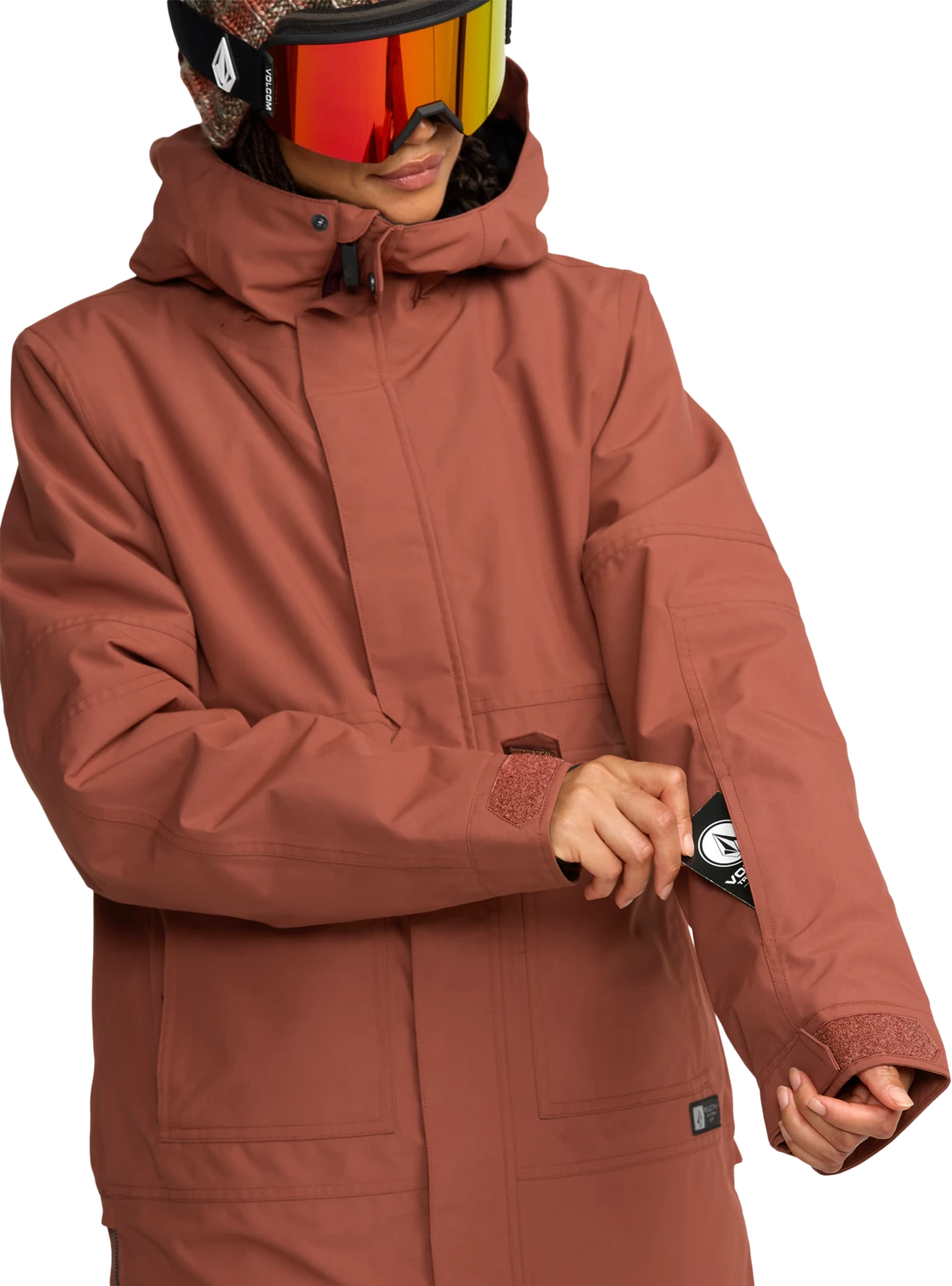 Volcom QC CRUISER INS PARKA chaquetas y abrigos mujer detail 7 | Henna