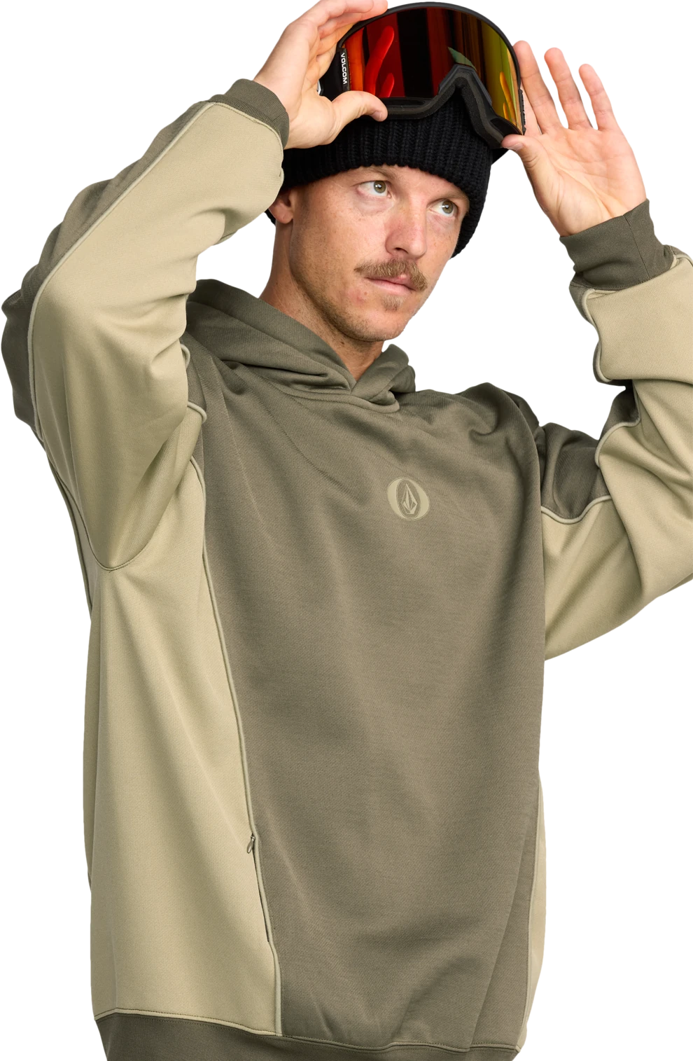 Volcom VITAL HYDRO P/O sudadera con capucha hombre detail 5 | Military