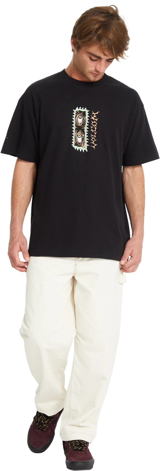 Volcom Eye Rust Lse camiseta manga corta hombre detail 7 | Black