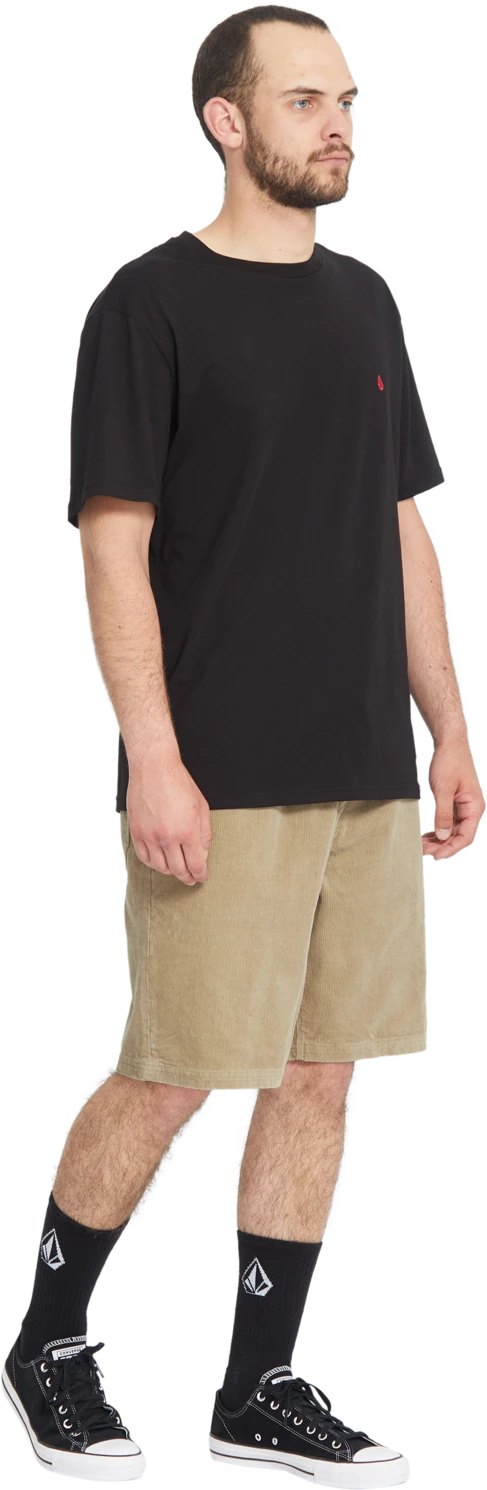 Volcom Outer Spaced Short 21 elastic waist short hombre detail 3 | Khaki