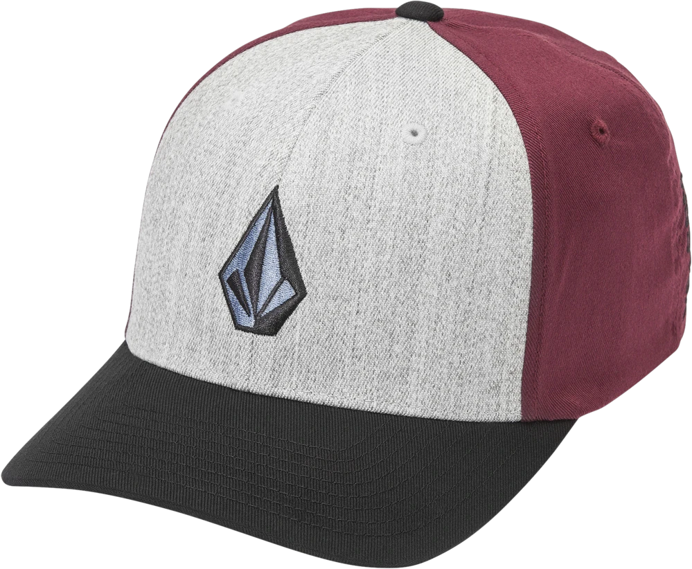 Volcom Full Stone Heather Flexfit cap hombre | Dark Slate