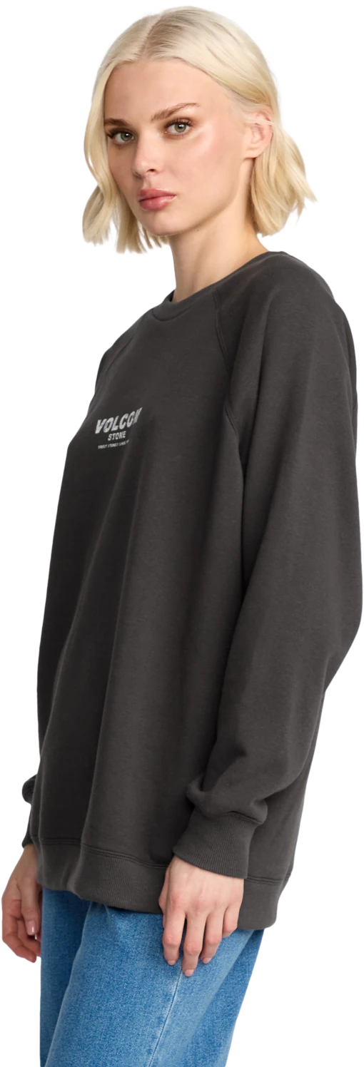 Volcom Stone Magic sudadera mujer detail 2 | Vintage Black