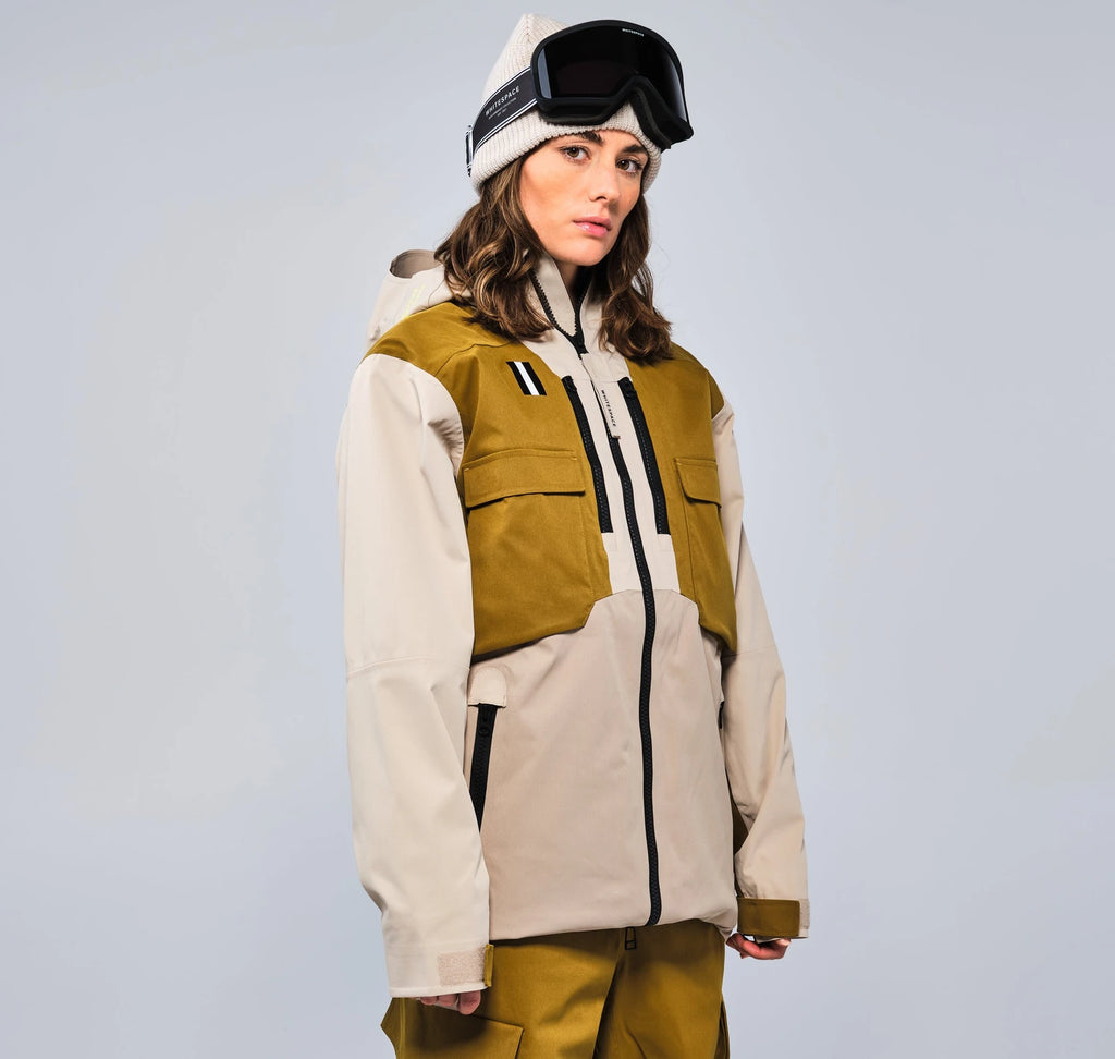 Whitespace 2L CARGO INSULATED JACKET chaquetas y abrigos hombre detail 4 | Khaki / Green Khaki