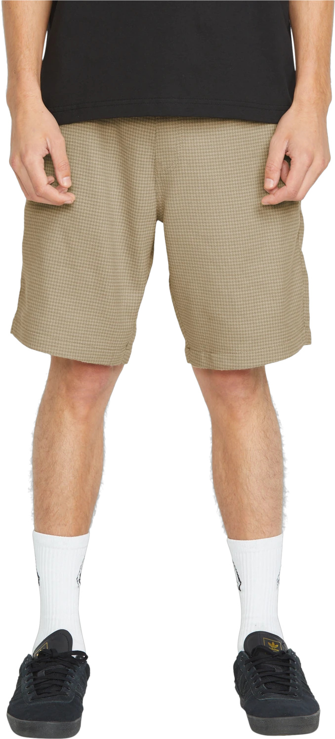 Volcom Frickin EW Short 19 elastic waist short hombre | Light Khaki
