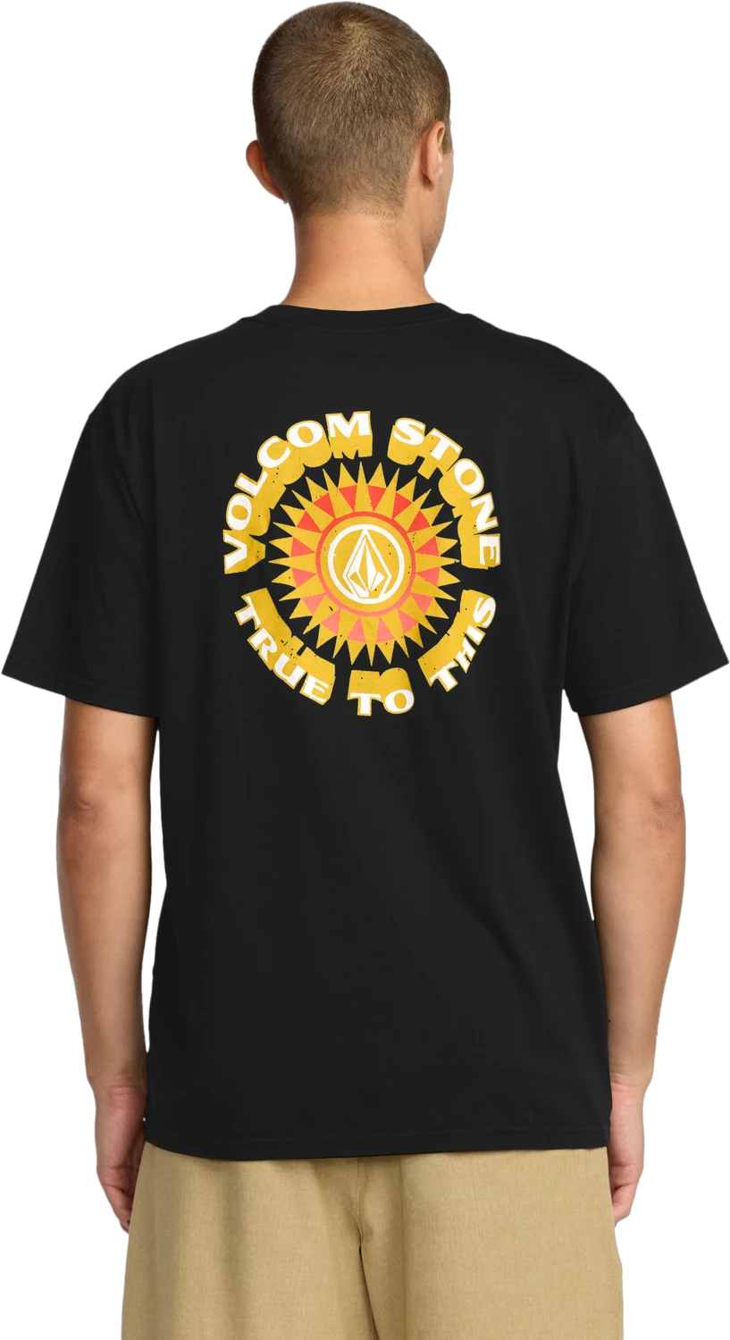 Volcom Daylighter camiseta manga corta hombre detail 1 | Black