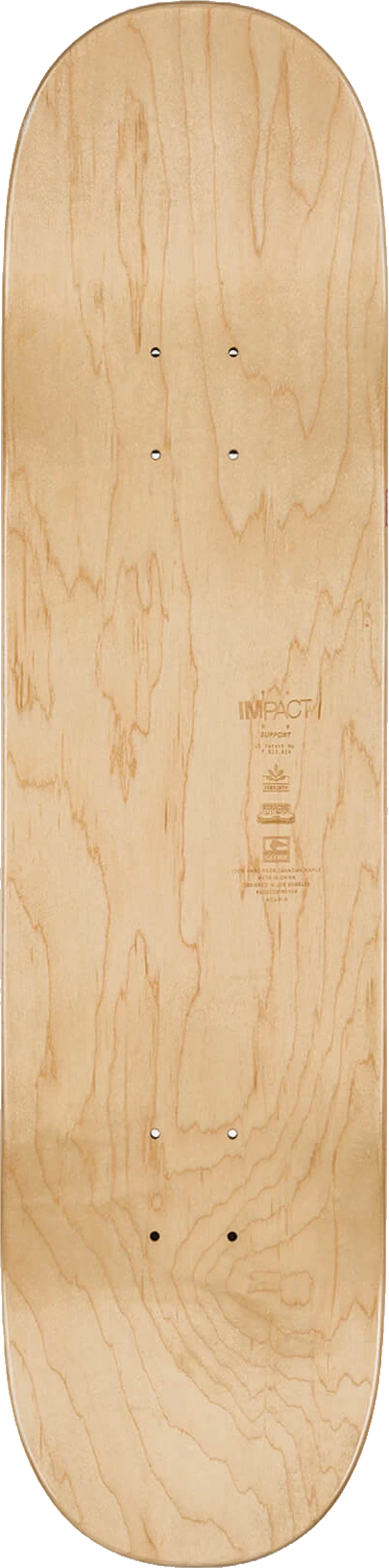 Globe G3 Bar tablas de monopatín detail 3 | Impact/Black Dye