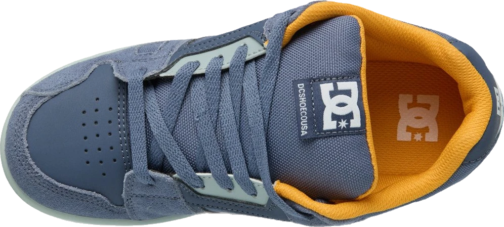 DC Shoes Stag Kids calzado niño detail 4 | Navy/Grey/Orange