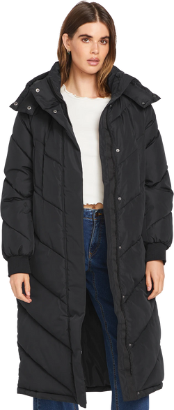 Volcom ALLDAYLONG PUFF JACKET chaquetas y abrigos mujer | Black