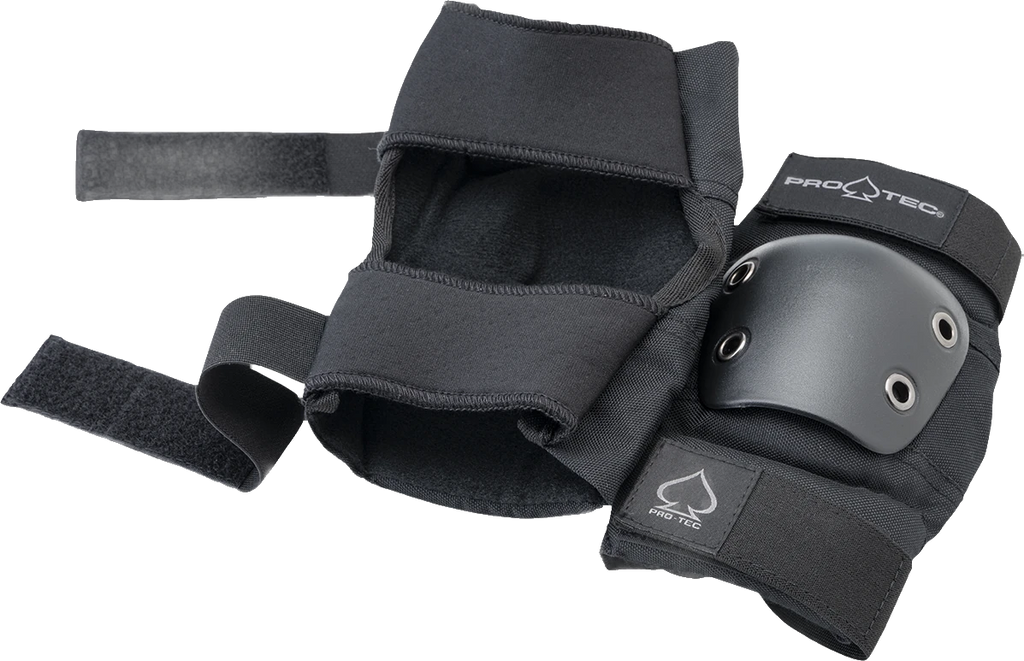 Pro-Tec Pro-Tec Street Gear 3-Pack Open Back Black protecciones detail 4 | Black