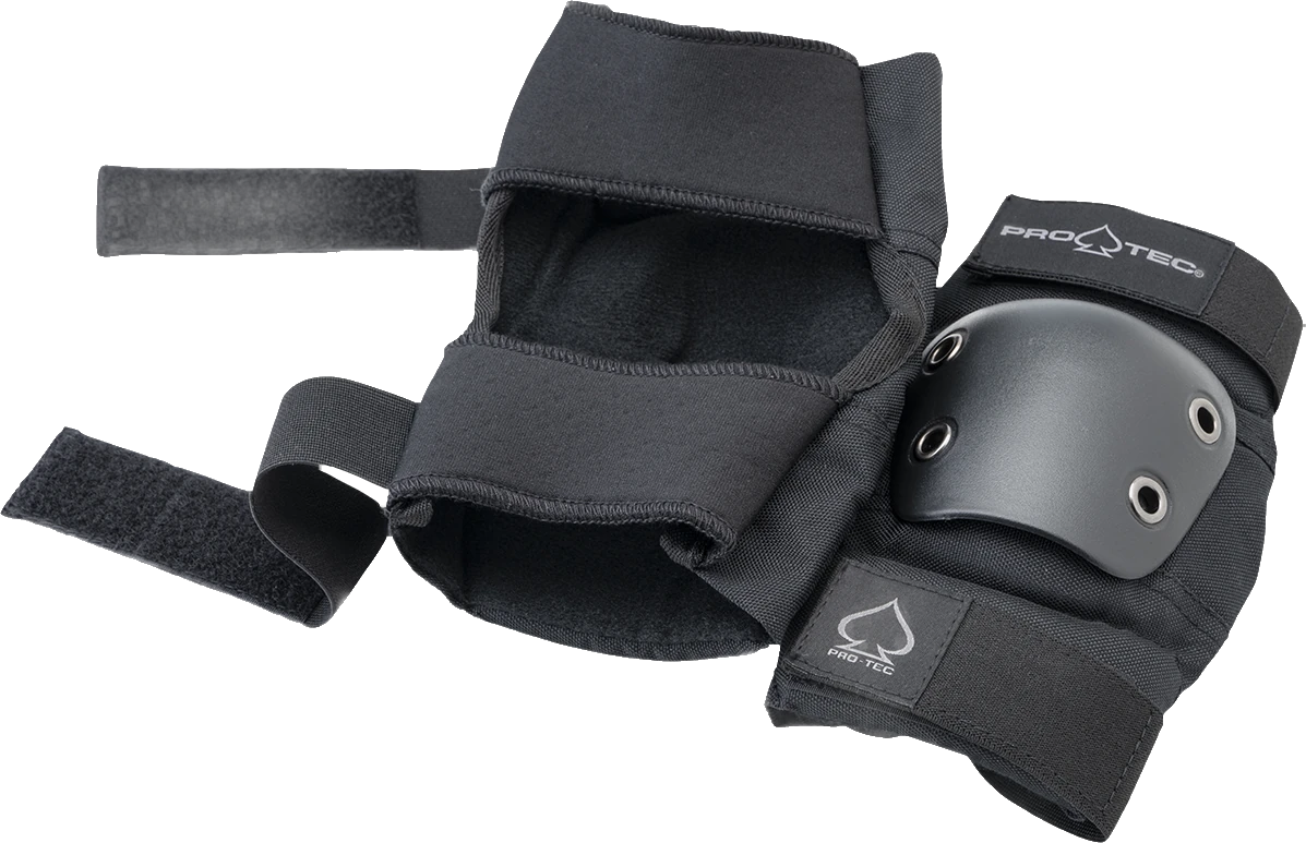 Pro-Tec Pro-Tec Street Gear 3-Pack Open Back Black protecciones detail 4 | Black