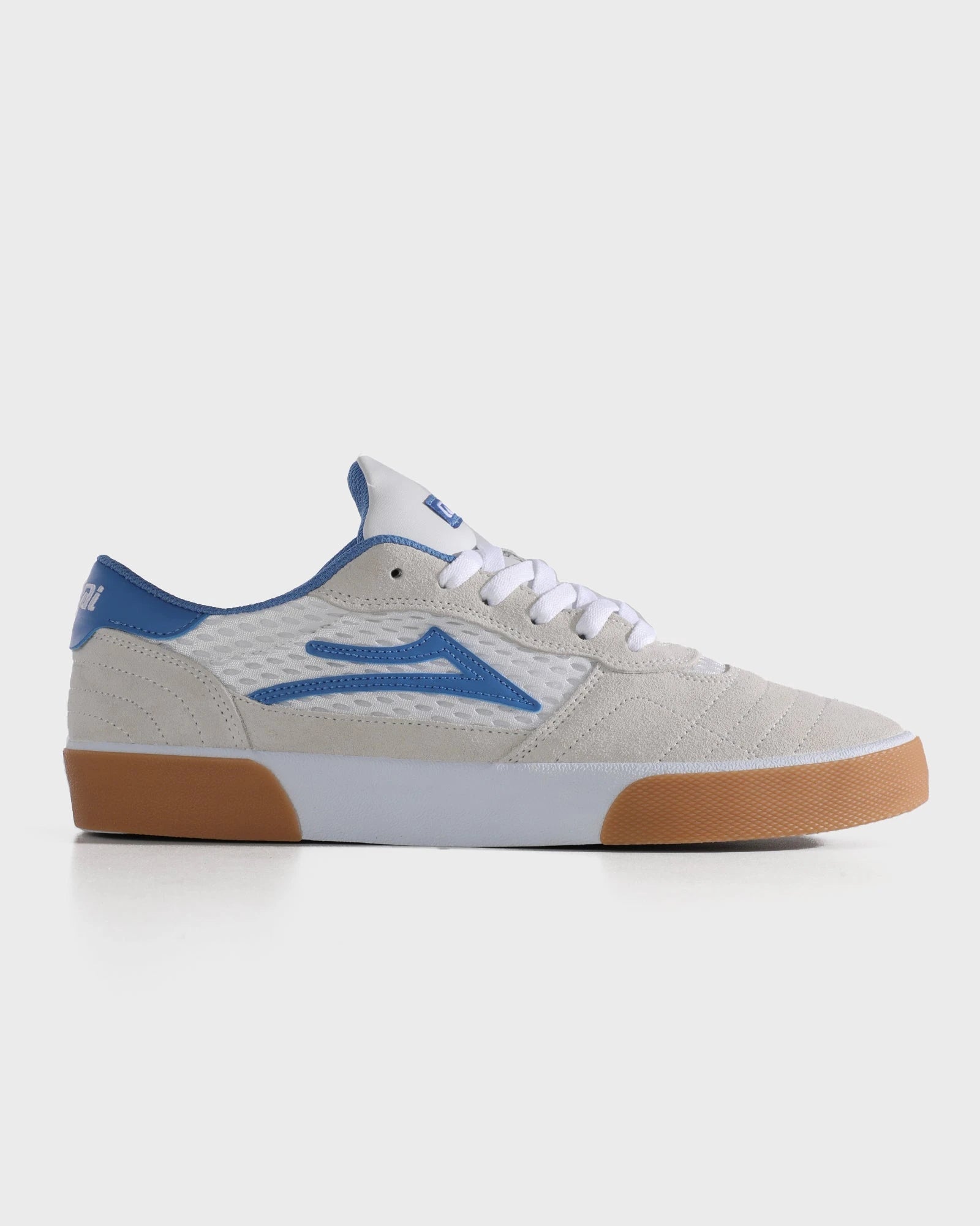 Lakai Men's Cambridge calzado hombre | WHITE SUEDE PARISIAN GUM