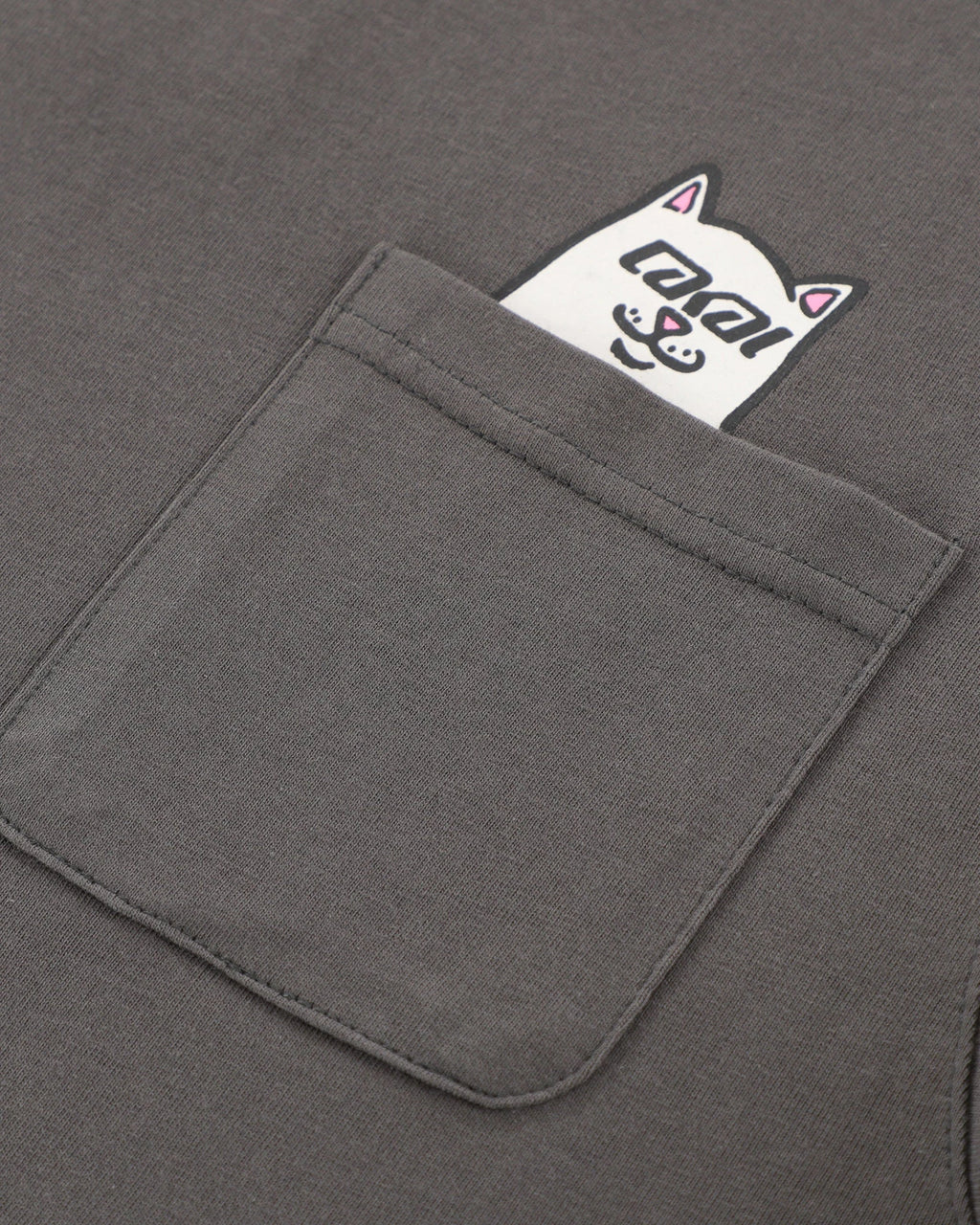 Lakai LAKAI x RIPNDIP Lord Nerm Pocket t-shirt hombre detail 1 | DARK GRAY