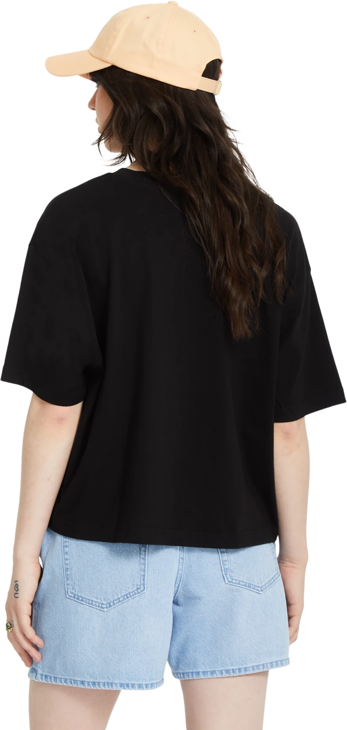 Volcom Stone Blanks Up camiseta manga corta mujer detail 1 | Black