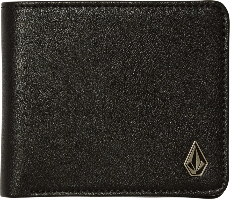Volcom Slim Stone Wallet carteras hombre | Black