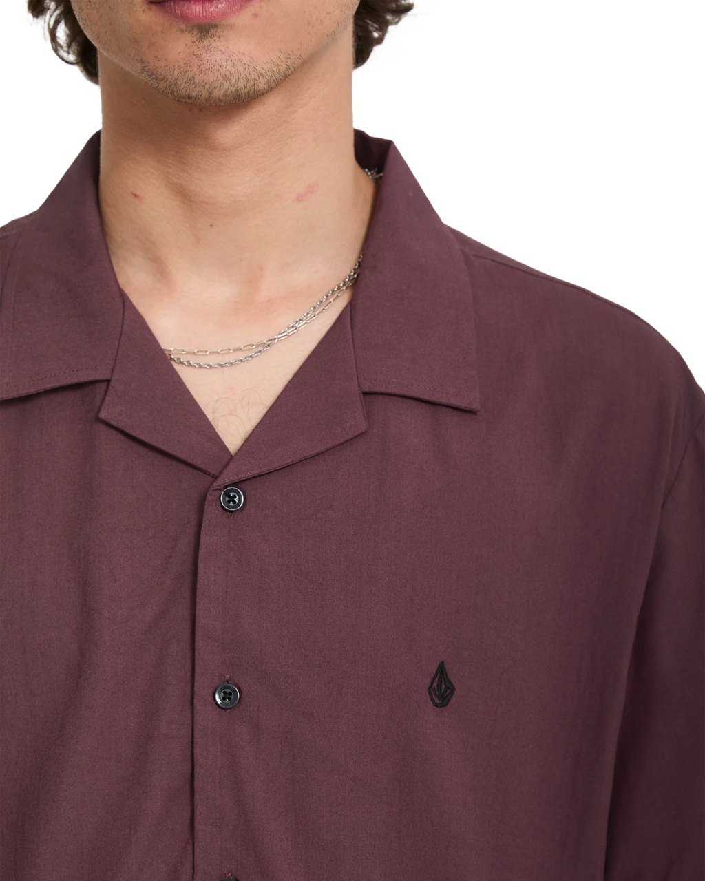 Volcom SINGLE STONE SS camisas hombre detail 3 | Pistol Punch