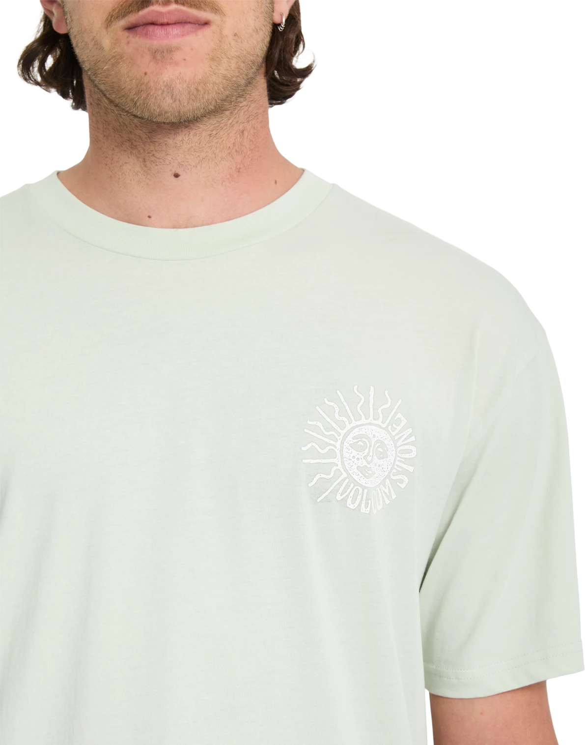 Volcom MAZATLAN SST camiseta manga corta hombre detail 3 | Pale Aqua