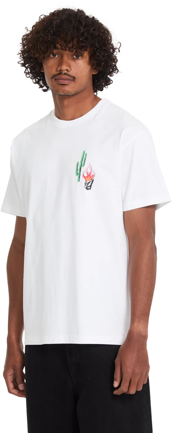 Volcom FA MICKEY MASON 2 SST camiseta manga corta hombre detail 2 | White