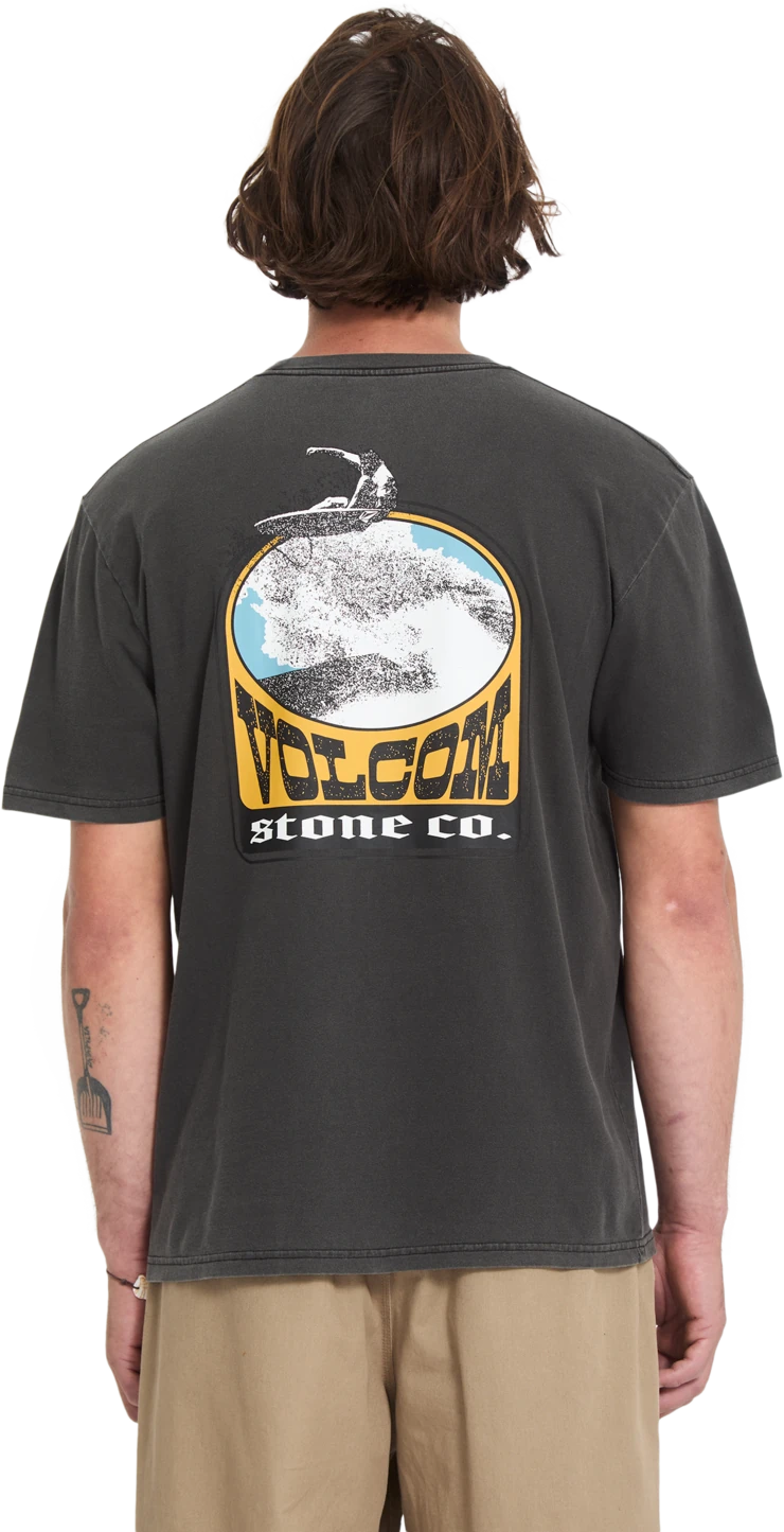Volcom ZURF CO PW SST camiseta manga corta hombre detail 1 | Black