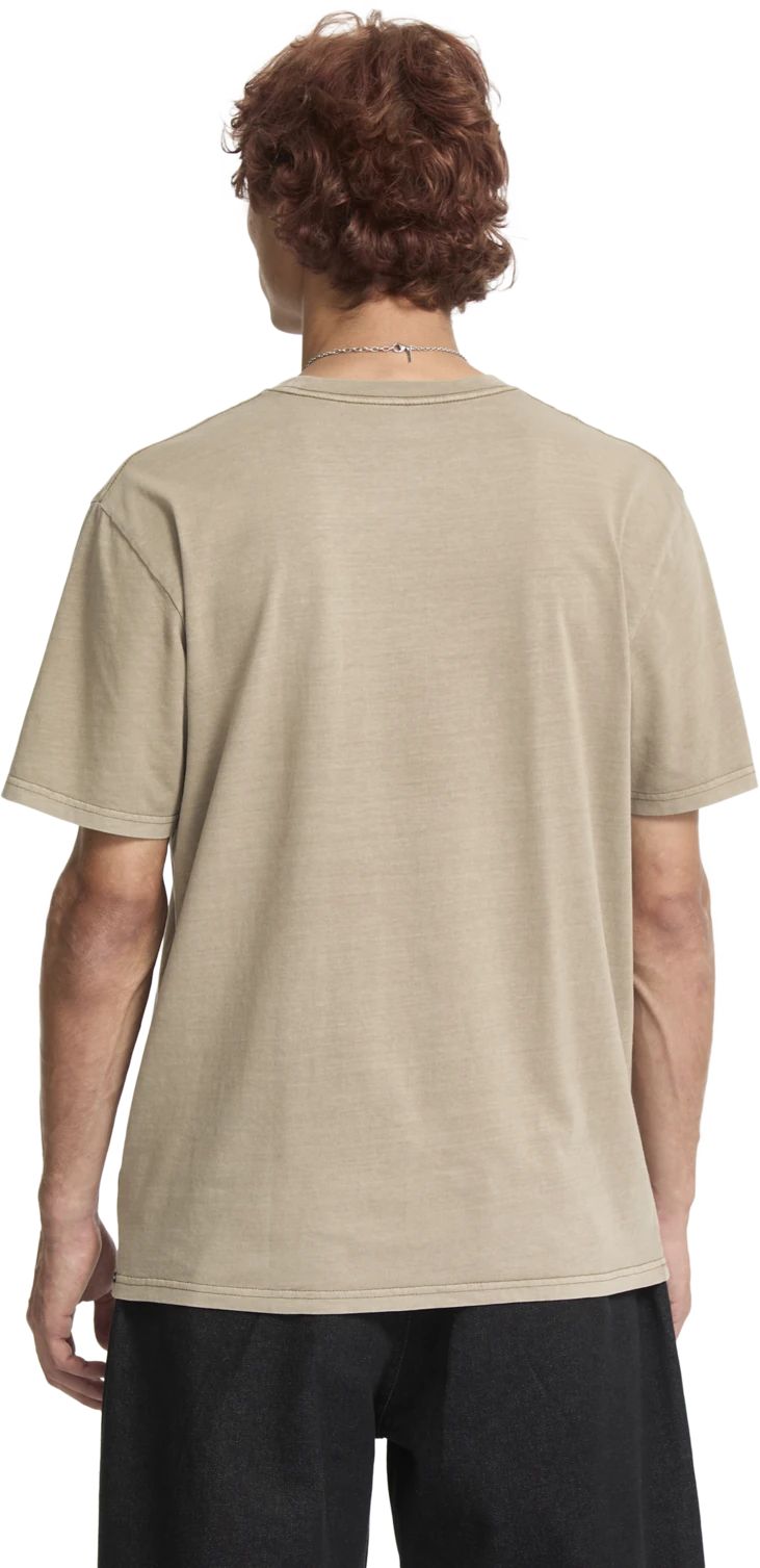 Volcom Solid Stone Emb camiseta manga corta hombre detail 1 | Brindle