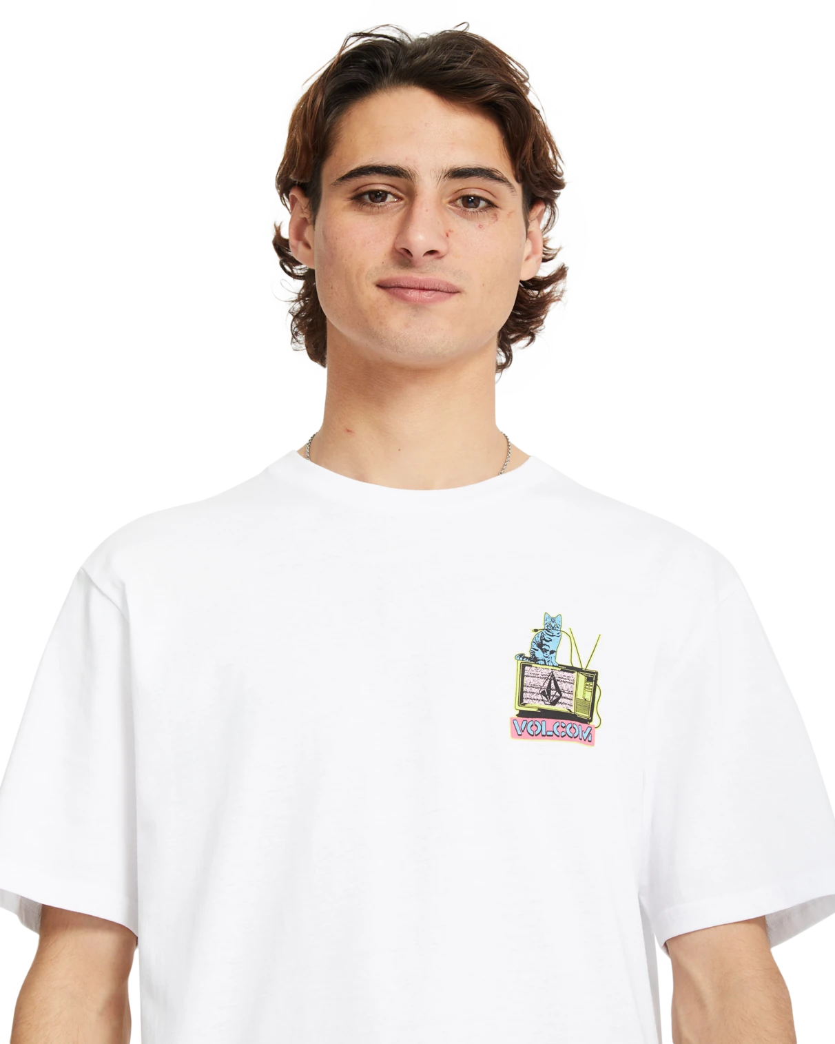 Volcom Catv BSC camiseta manga corta hombre detail 5 | WHITE