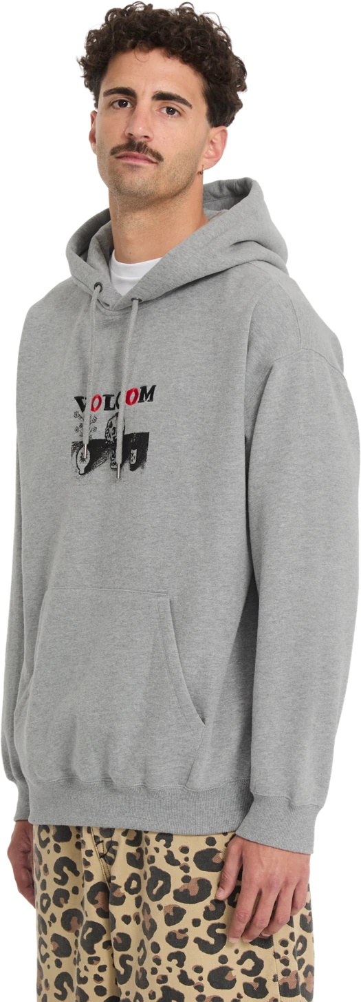 Volcom FA SETH CONBOY PO sudadera con capucha hombre detail 2 | Heather Grey
