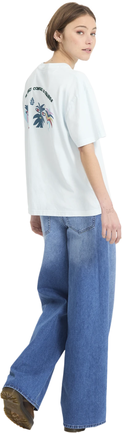 Volcom FA BRUNO LUCAS 2 TEE camiseta manga corta mujer detail 6 | LIGHT BLUE ACID