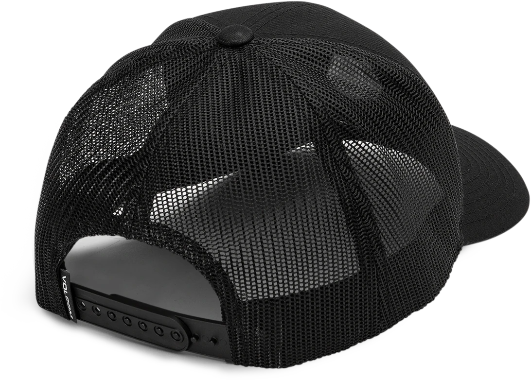 Volcom Full Stone Cheese Cap gorra hombre detail 1 | Black