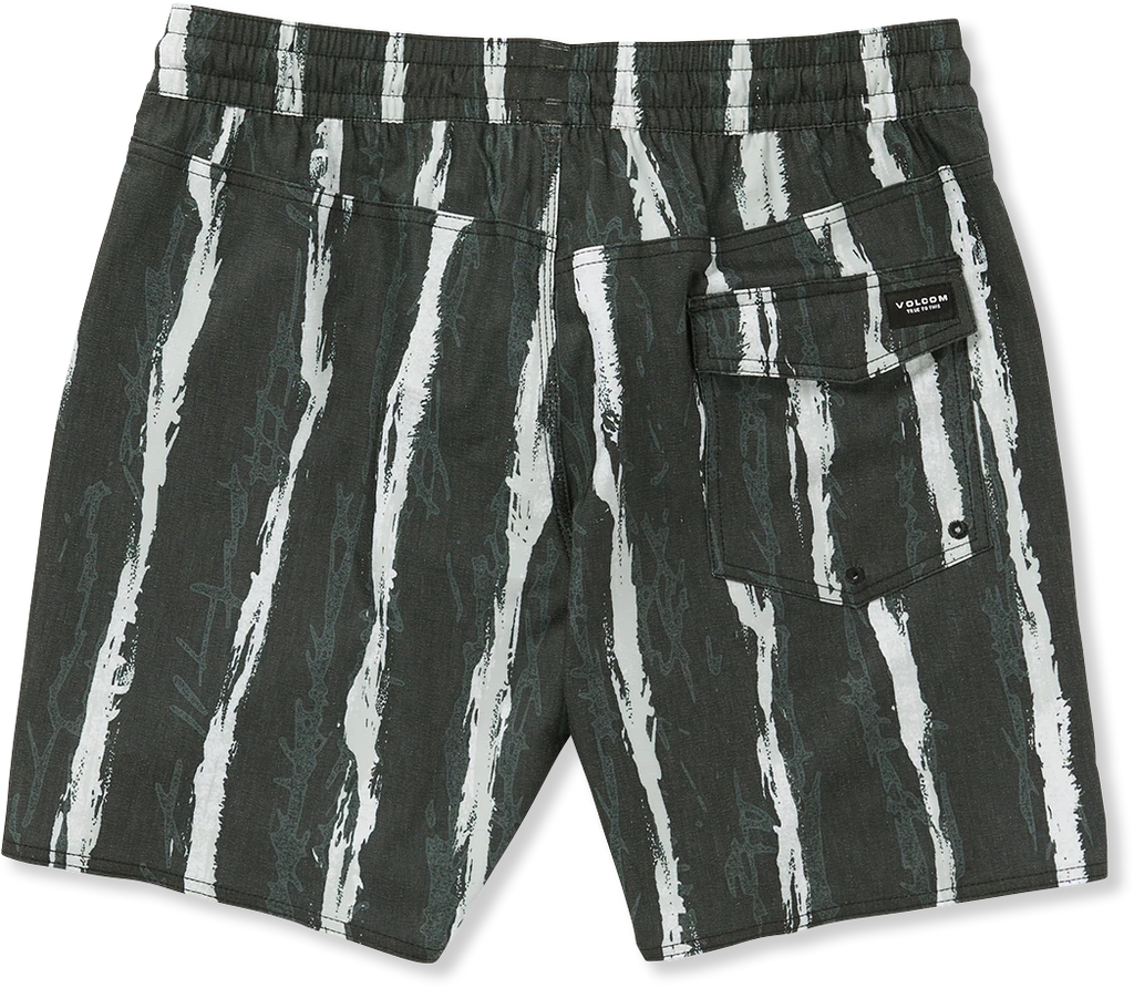 Volcom V Ent Hockey Dad Trunk 17 trajes de baño hombre detail 1 | Black