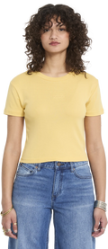 Volcom VOLCOMSTONE TIGHT CROP camiseta manga corta mujer | SUNBURST