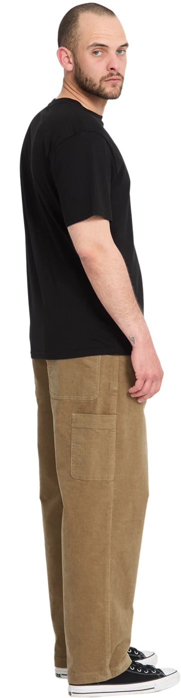 Volcom KRAFTSMAN CORD PANT pantalón chino hombre detail 5 | Dark Khaki