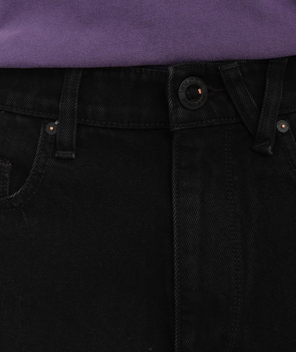 Volcom Billow Denim Short denim short hombre detail 6 | Black