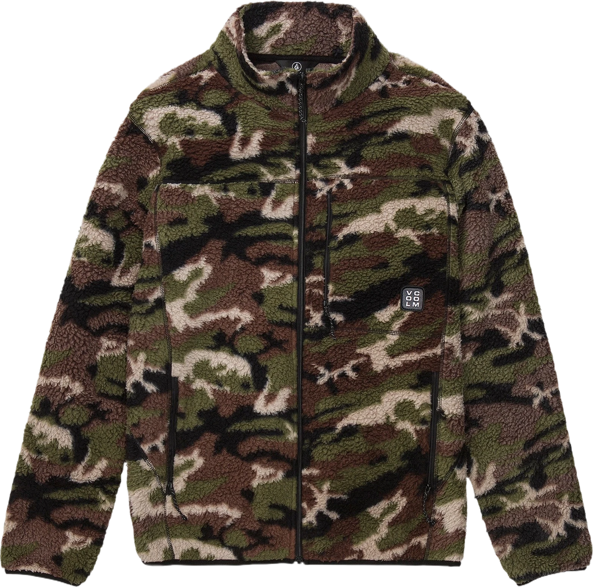 Volcom MEN'S NELSON SHERPA FULL ZIP sudadera hombre detail 1 | Camoflauge