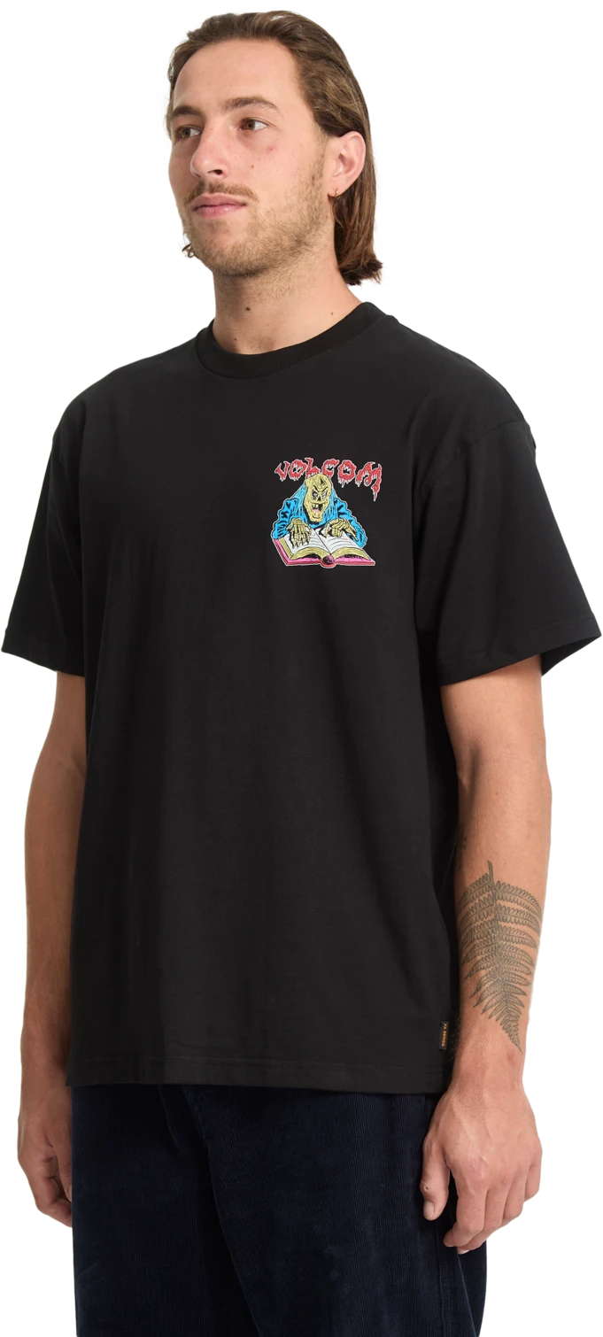 Volcom J.J. Villard camiseta manga corta hombre detail 6 | Black
