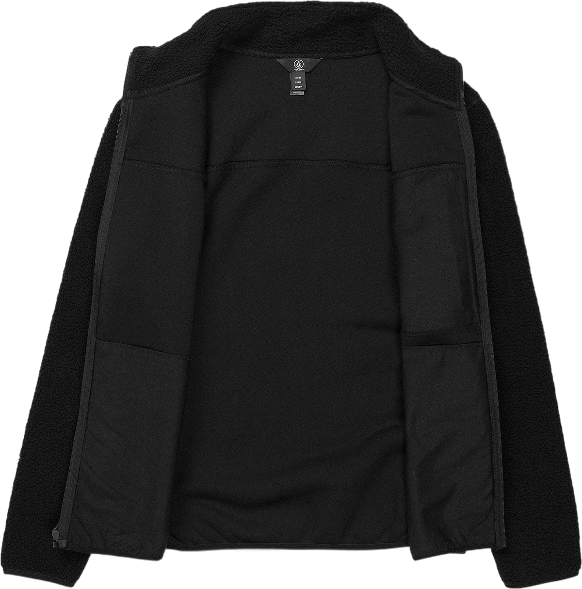 Volcom MEN'S NELSON SHERPA FULL ZIP sudadera hombre | Black