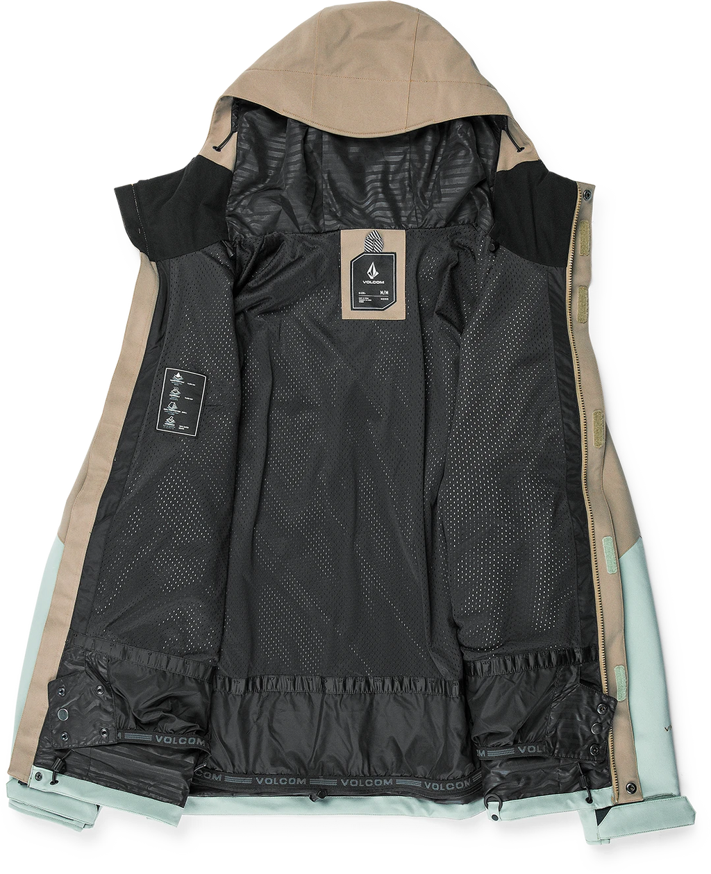 Volcom BRIGHTON FULL ZIP JACKET chaquetas y abrigos hombre detail 2 | Agave