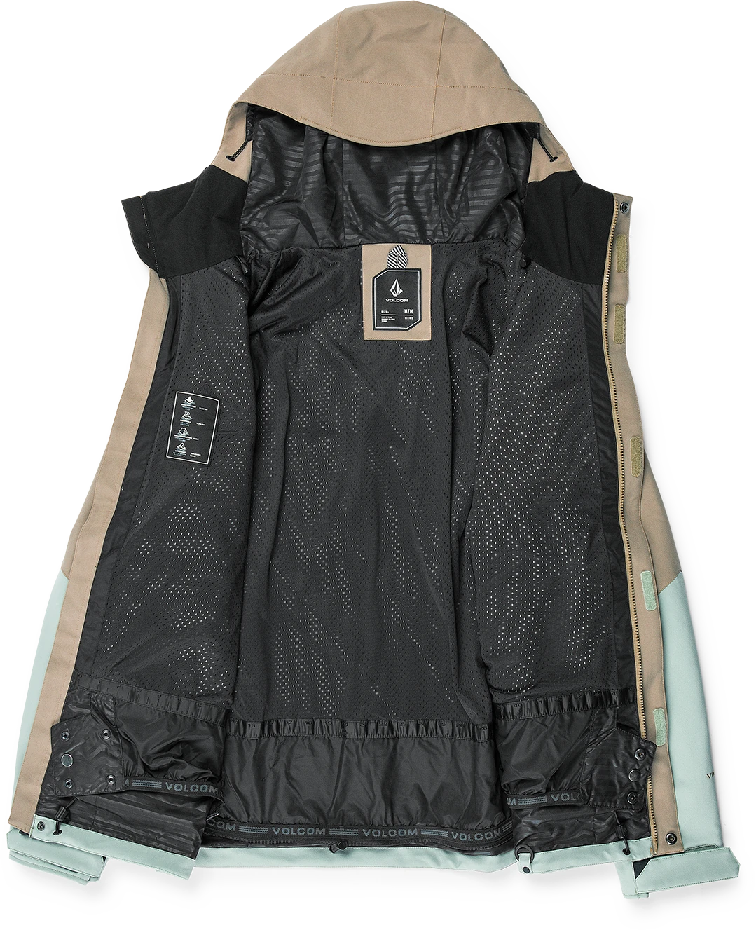 Volcom BRIGHTON FULL ZIP JACKET chaquetas y abrigos hombre detail 2 | Agave
