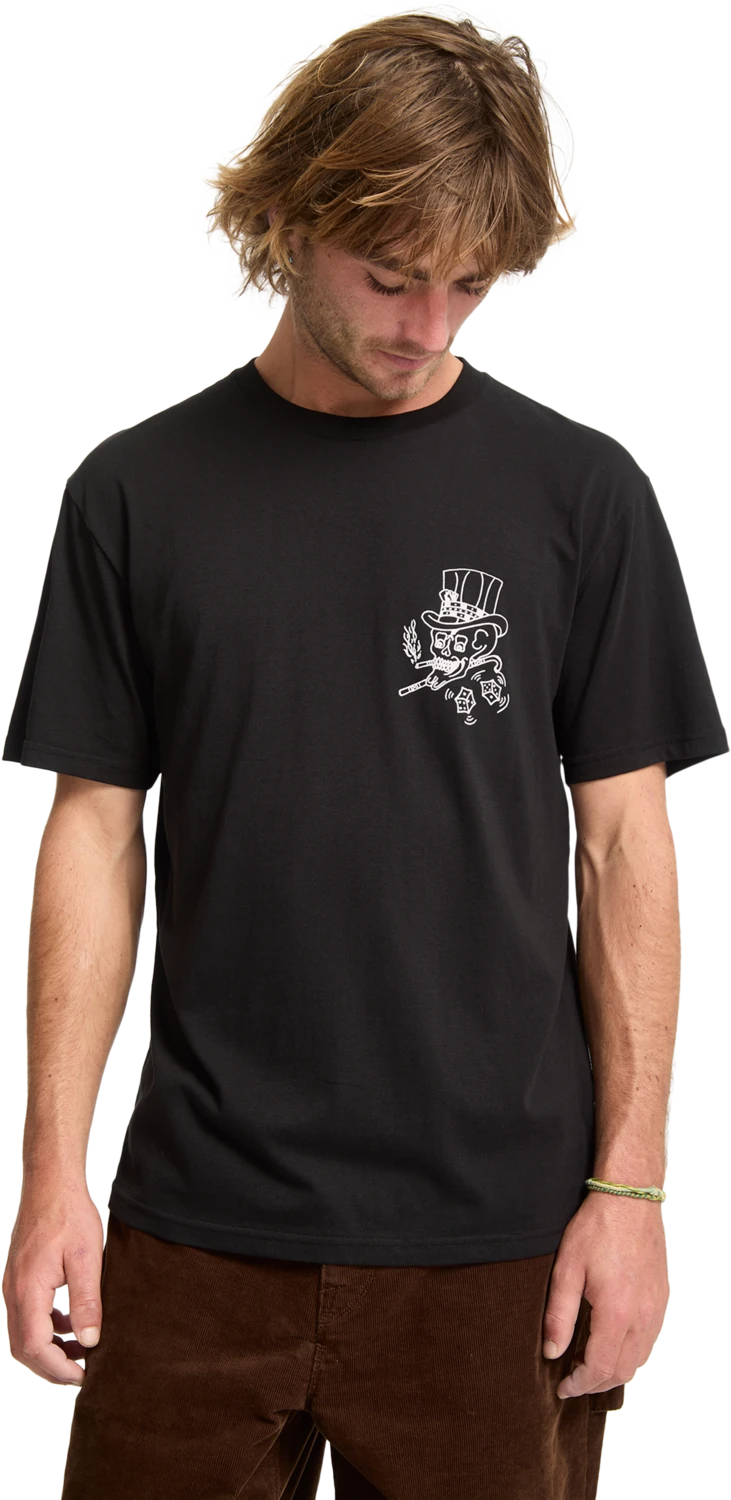 Volcom Harry camiseta manga corta hombre detail 4 | Black