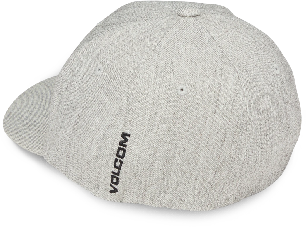 Volcom Full Stone Heather Flexfit cap hombre detail 1 | Grey Vintage