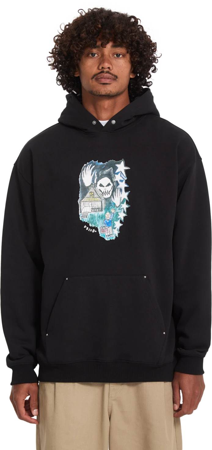 Volcom FA ISSAM AUPTEL PO sudadera con capucha hombre | Black