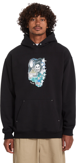 Volcom FA ISSAM AUPTEL PO sudadera con capucha hombre | Black