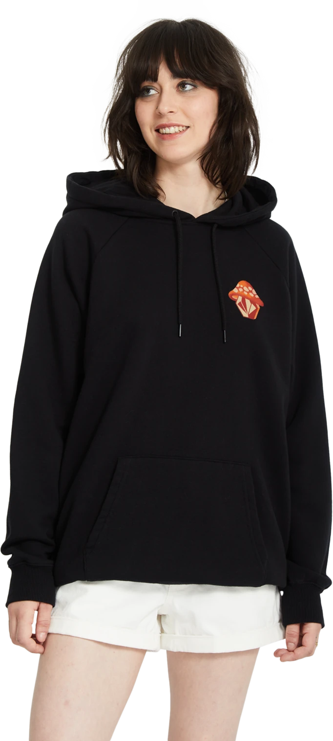Volcom Truly Stoked BF PO sudadera mujer | Black