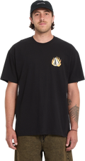 Volcom DOUBLE FANTASY LSE SST camiseta manga corta hombre | BLACK
